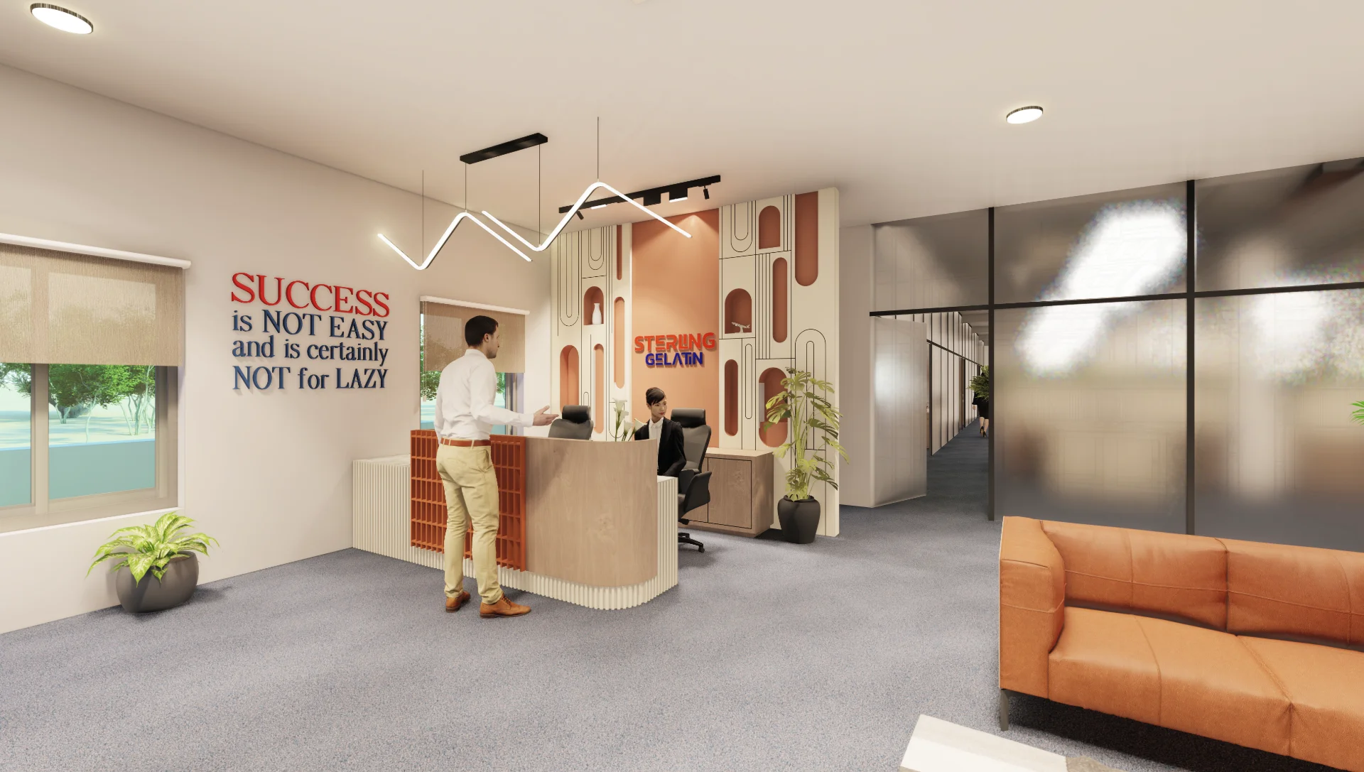 Sterling Gelatin Office at Karakhadi