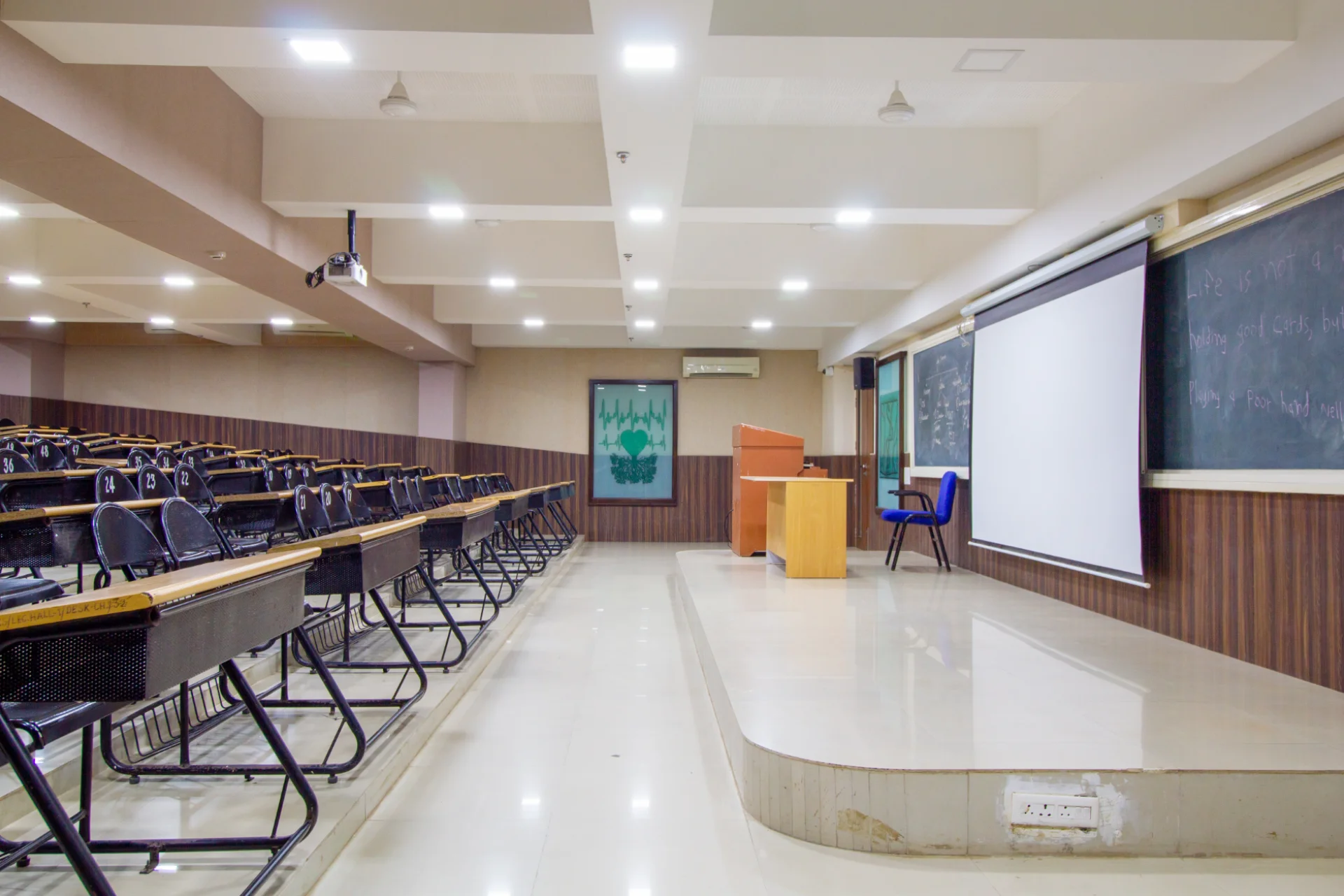 Lecture Theatre at Sumandeep Vidyapeeth
